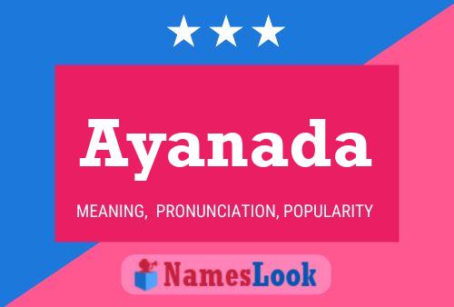 Ayanada Name Poster