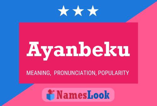 Ayanbeku Name Poster