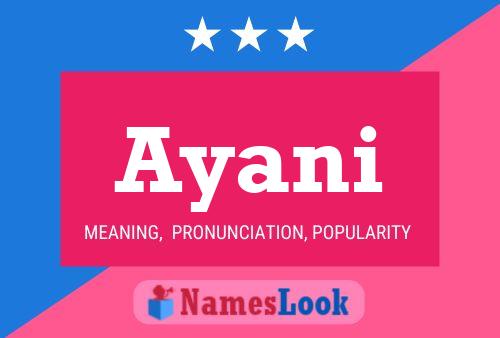 Ayani Name Poster