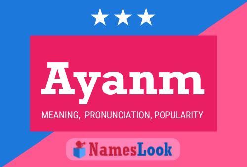 Ayanm Name Poster