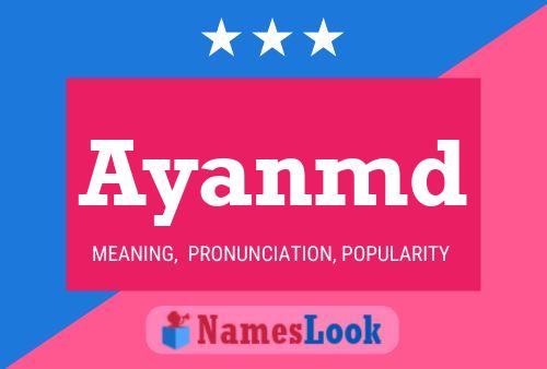 Ayanmd Name Poster