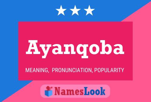 Ayanqoba Name Poster