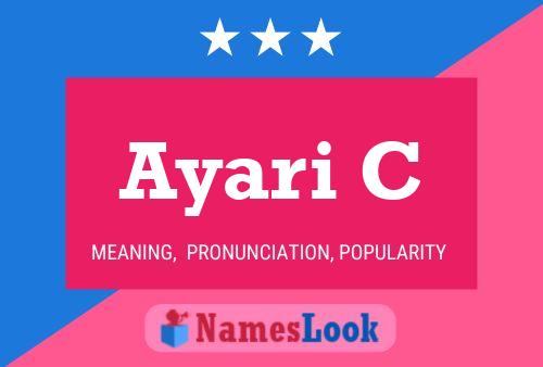 Ayari C Name Poster