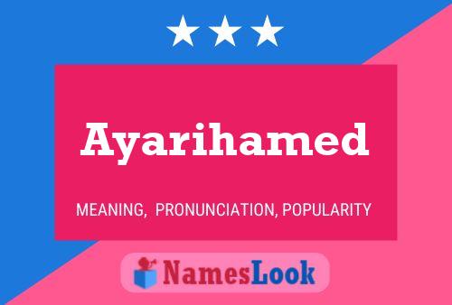 Ayarihamed Name Poster