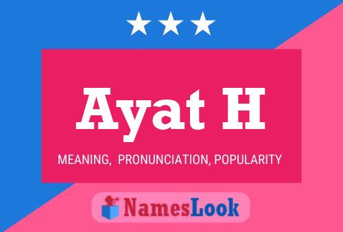 Ayat H Name Poster