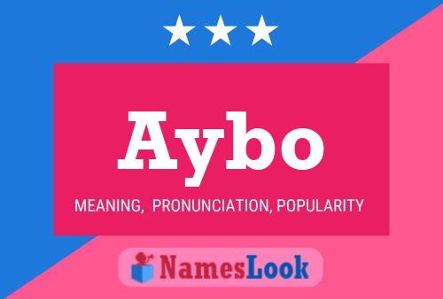 Aybo Name Poster