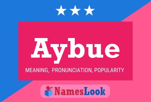 Aybue Name Poster