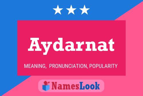 Aydarnat Name Poster