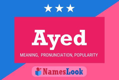 Ayed Name Poster