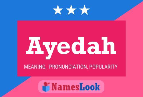 Ayedah Name Poster