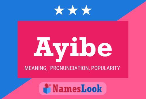 Ayibe Name Poster