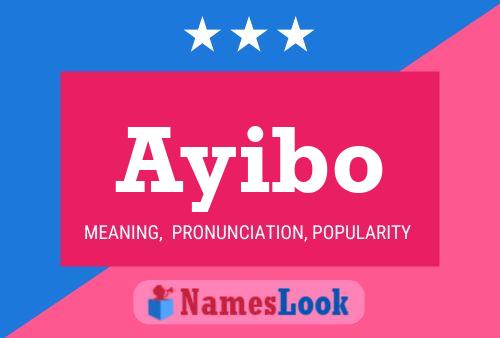 Ayibo Name Poster