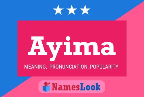 Ayima Name Poster