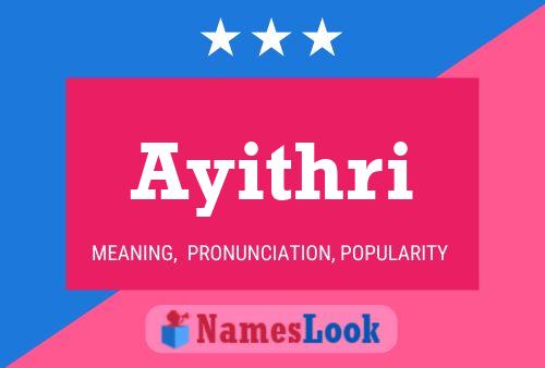 Ayithri Name Poster