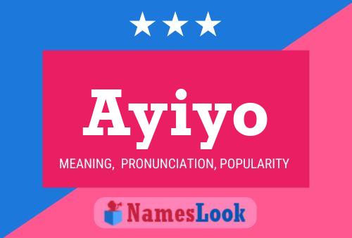 Ayiyo Name Poster