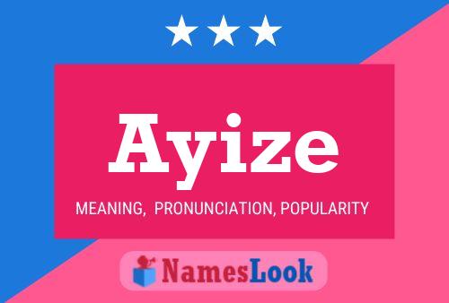 Ayize Name Poster