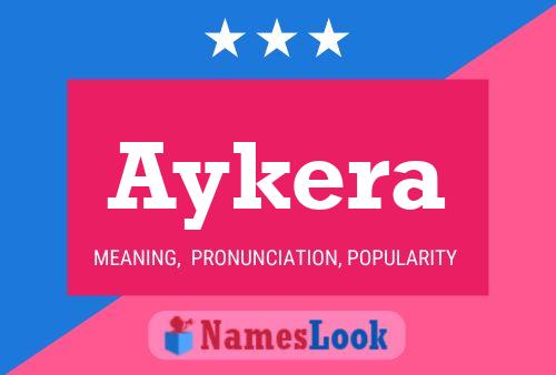 Aykera Name Poster