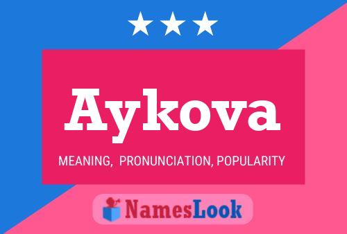 Aykova Name Poster