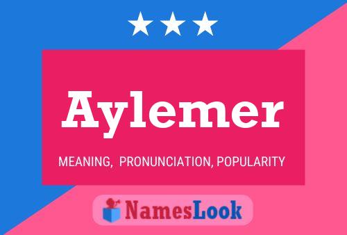 Aylemer Name Poster