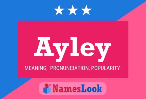 Ayley Name Poster