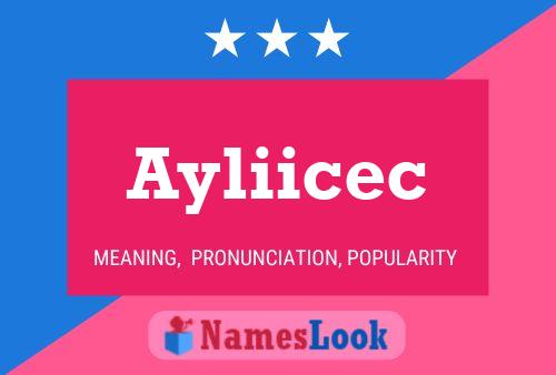 Ayliicec Name Poster