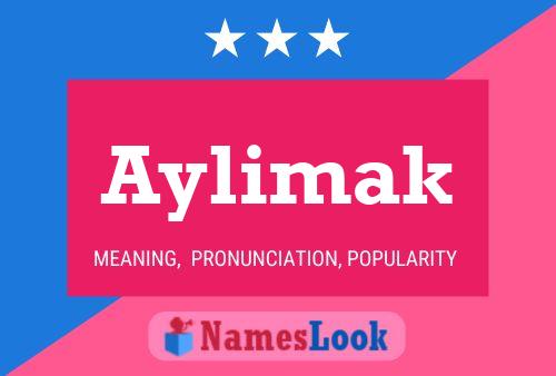 Aylimak Name Poster