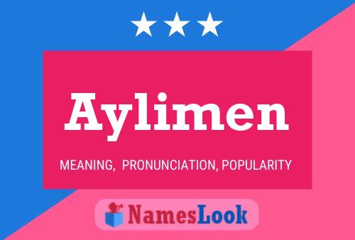 Aylimen Name Poster