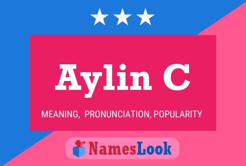 Aylin C Name Poster