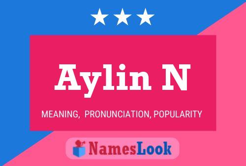 Aylin N Name Poster