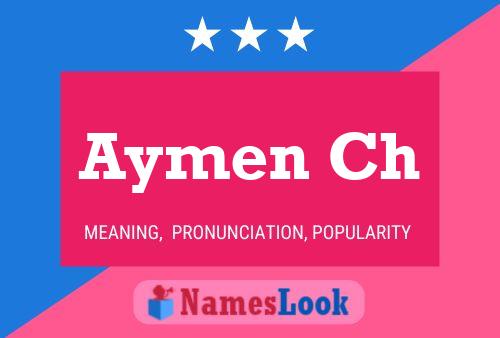 Aymen Ch Name Poster