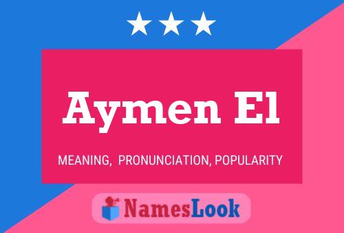 Aymen El Name Poster