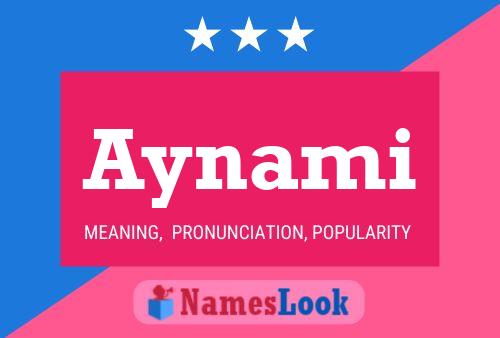 Aynami Name Poster