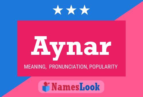 Aynar Name Poster