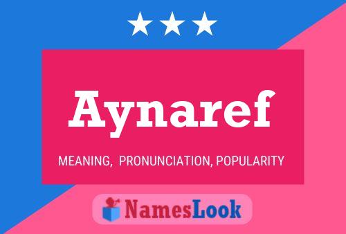 Aynaref Name Poster