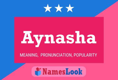 Aynasha Name Poster