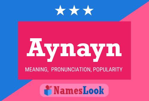 Aynayn Name Poster