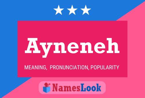 Ayneneh Name Poster