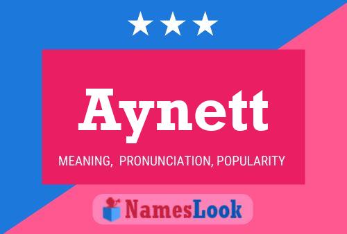 Aynett Name Poster