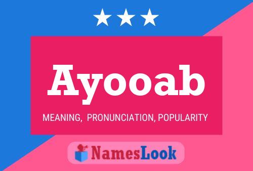 Ayooab Name Poster