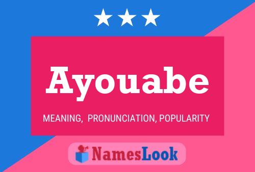 Ayouabe Name Poster