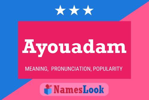 Ayouadam Name Poster