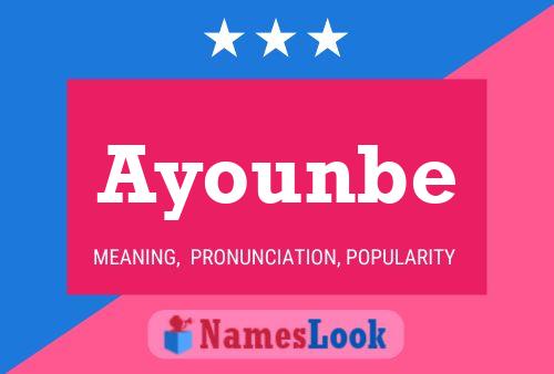 Ayounbe Name Poster