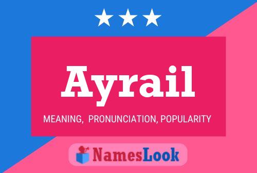 Ayrail Name Poster