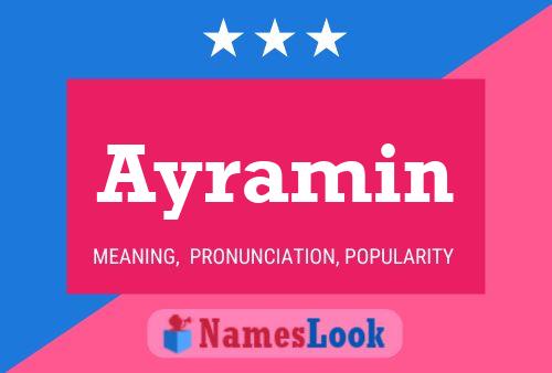 Ayramin Name Poster