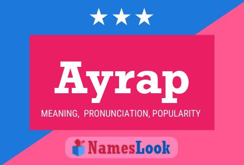 Ayrap Name Poster