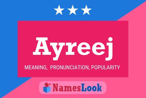 Ayreej Name Poster