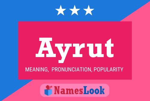 Ayrut Name Poster