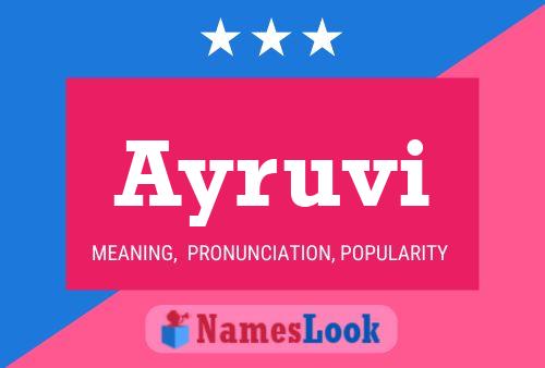 Ayruvi Name Poster