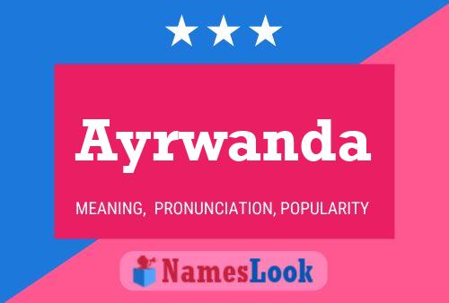 Ayrwanda Name Poster