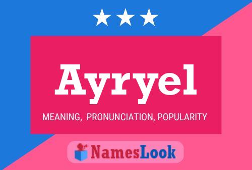 Ayryel Name Poster